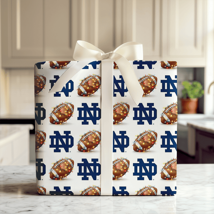 Irish End Zone Cheer - Wrapping Paper - Aspen & Arlo