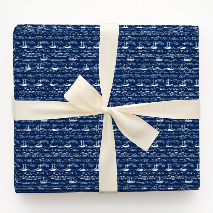So Long Sailor - Wrapping Paper - Aspen & Arlo
