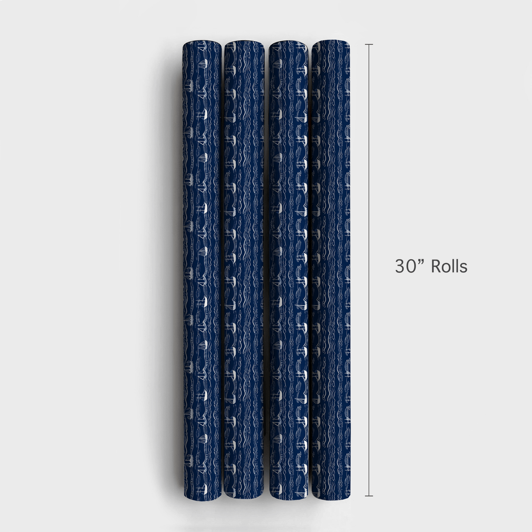 So Long Sailor - Wrapping Paper - Aspen & Arlo