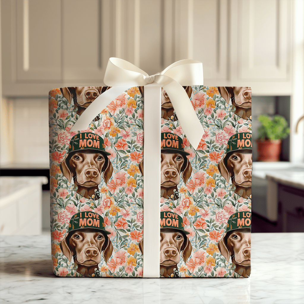 Mom's Favorite Vizsla - Wrapping Paper - Aspen & Arlo