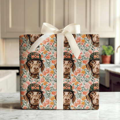 Mom's Favorite Vizsla - Wrapping Paper - Aspen & Arlo