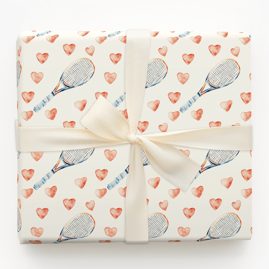 Racket Love - Wrapping Paper - Aspen & Arlo