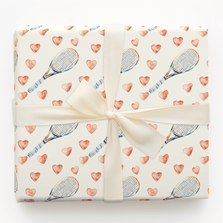 Racket Love - Wrapping Paper - Aspen & Arlo