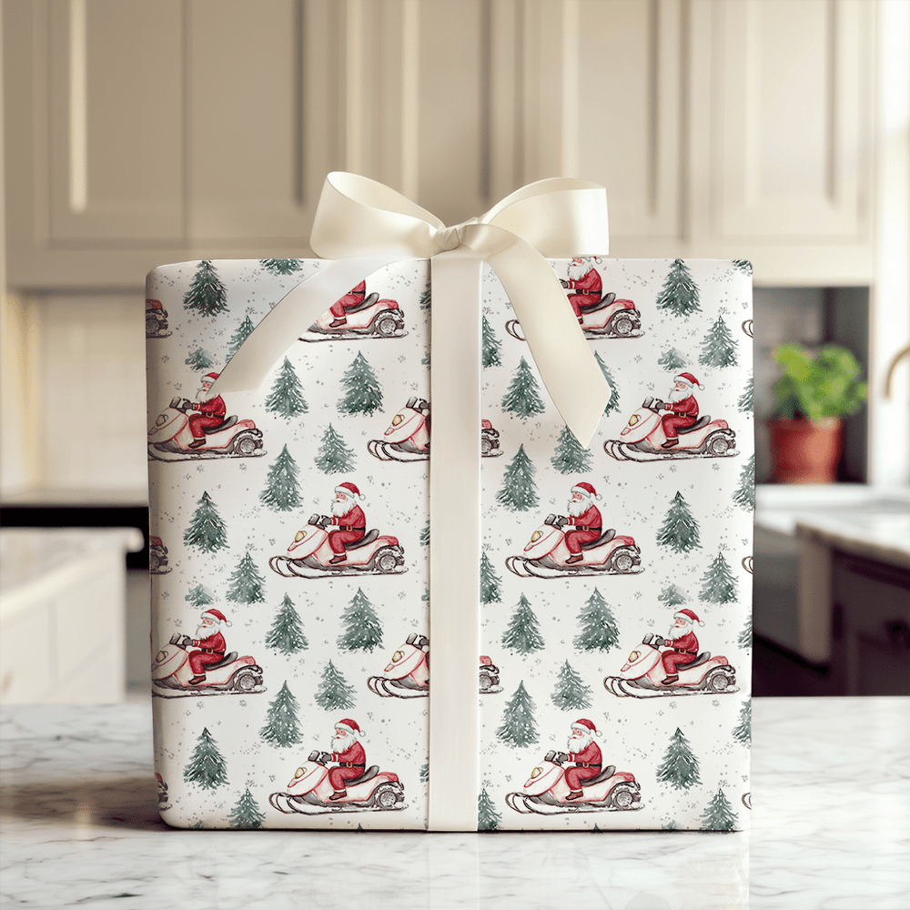 Slope Cheer - Wrapping Paper - Aspen & Arlo
