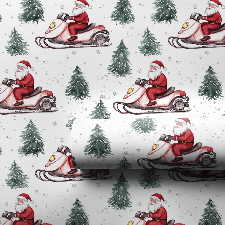 Slope Cheer - Wrapping Paper - Aspen & Arlo