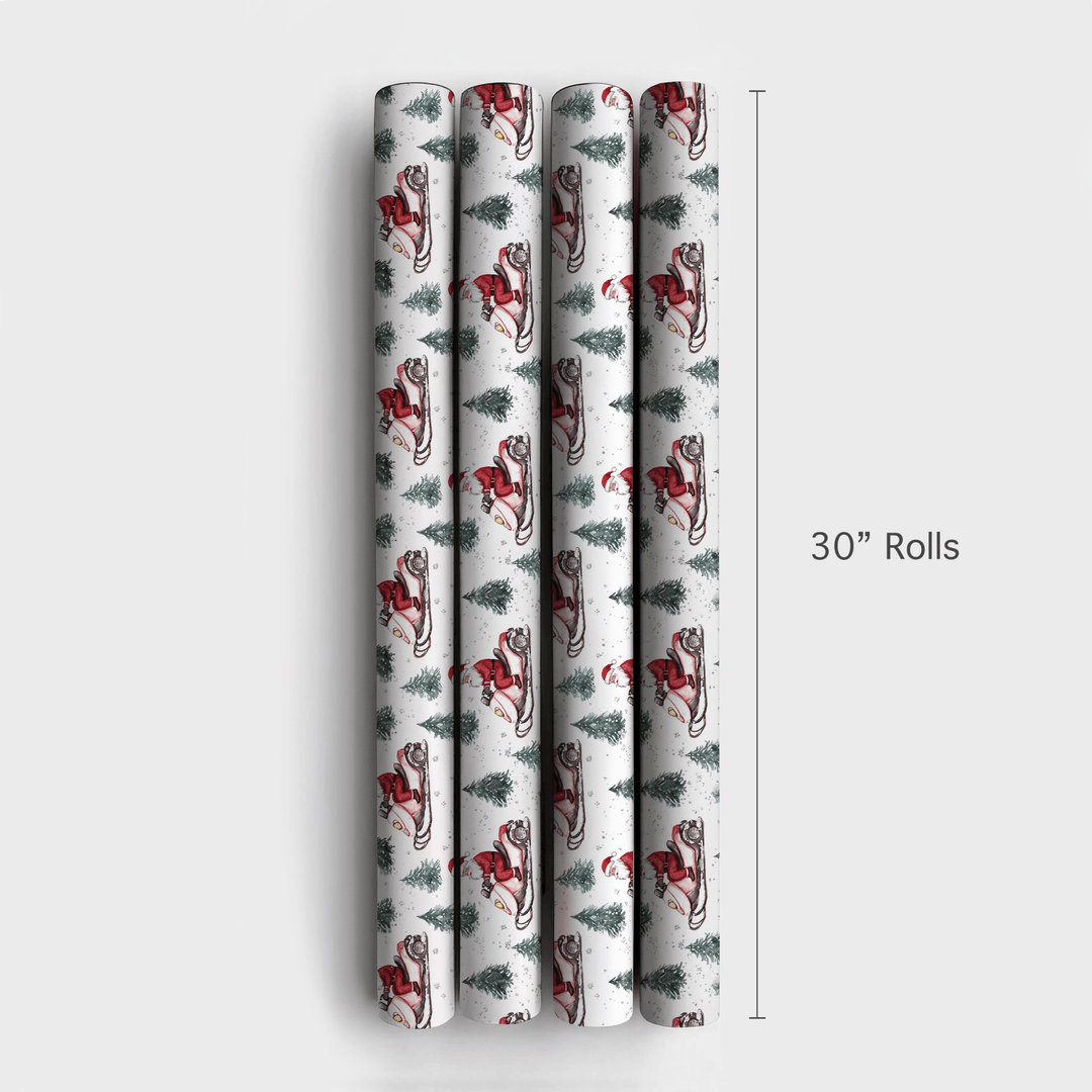 Slope Cheer - Wrapping Paper - Aspen & Arlo