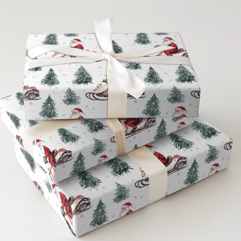 Slope Cheer - Wrapping Paper - Aspen & Arlo