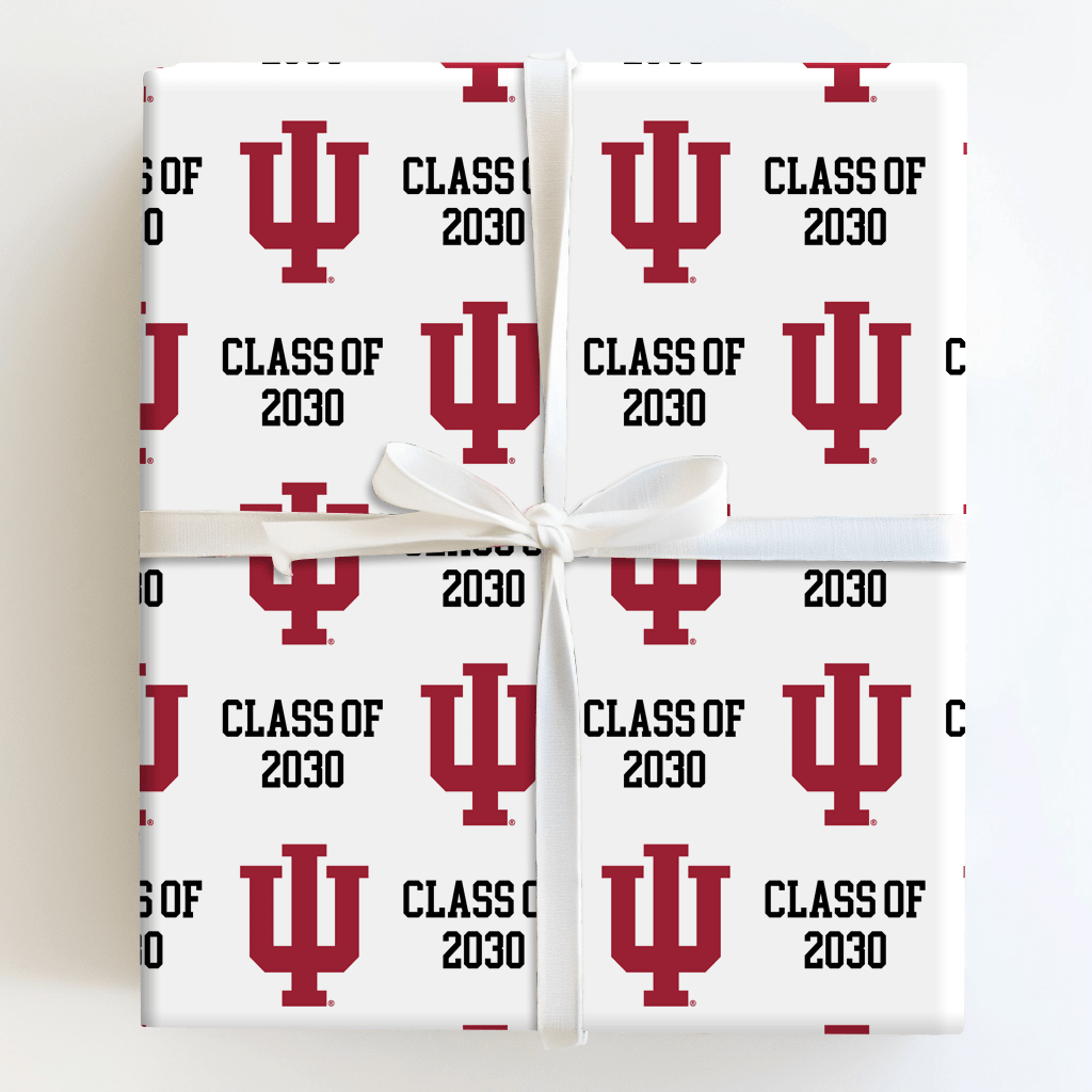 Indiana Class of 2030 - Wrapping Paper - Aspen & Arlo