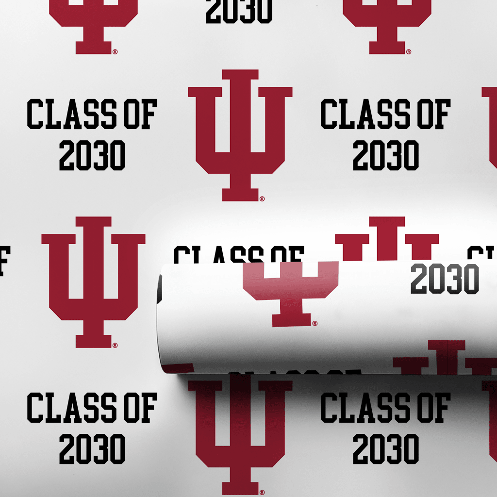 Indiana Class of 2030 - Wrapping Paper - Aspen & Arlo