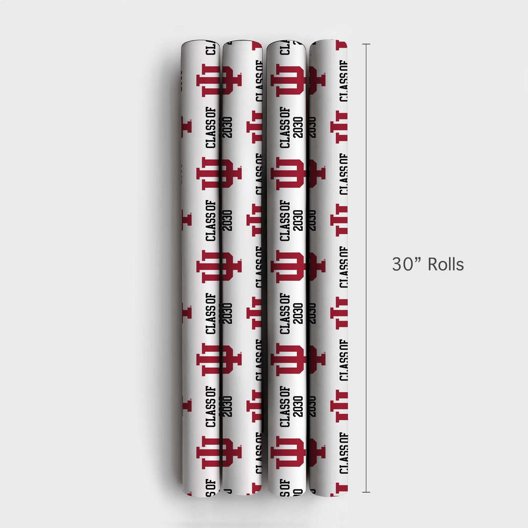 Indiana Class of 2030 - Wrapping Paper - Aspen & Arlo
