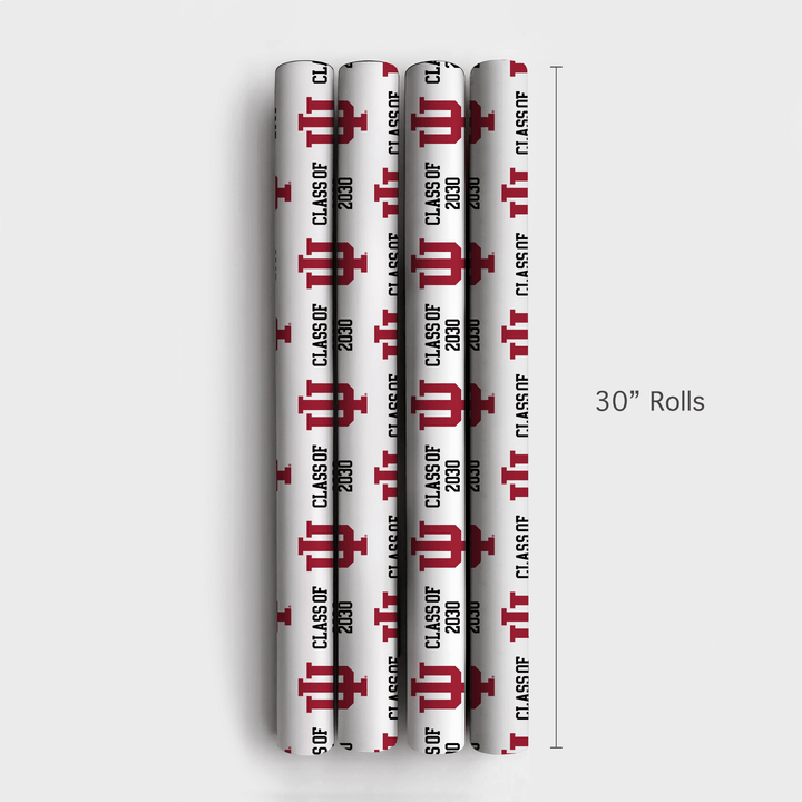 Indiana Class of 2030 - Wrapping Paper - Aspen & Arlo