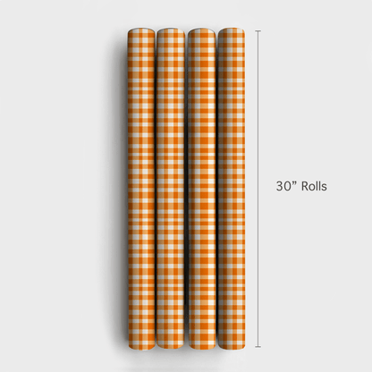 Marigold Gingham - Wrapping Paper - Aspen & Arlo
