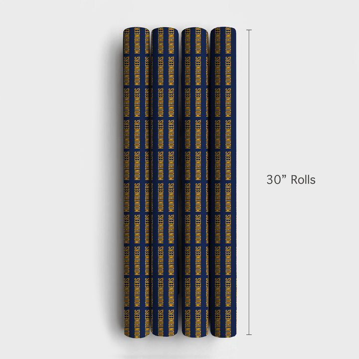Mountain State Script - Wrapping Paper - Aspen & Arlo