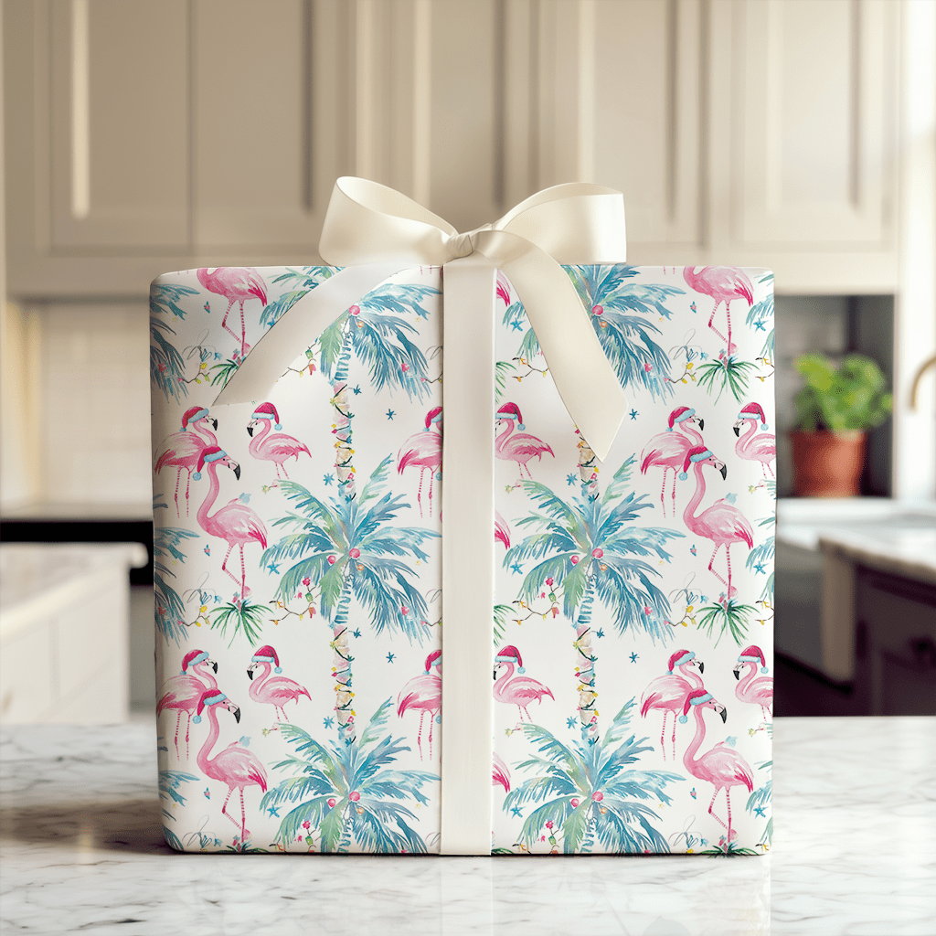 Deck the Palms - Wrapping Paper - Aspen & Arlo