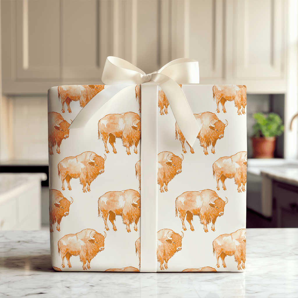 Orange West - Wrapping Paper - Aspen & Arlo