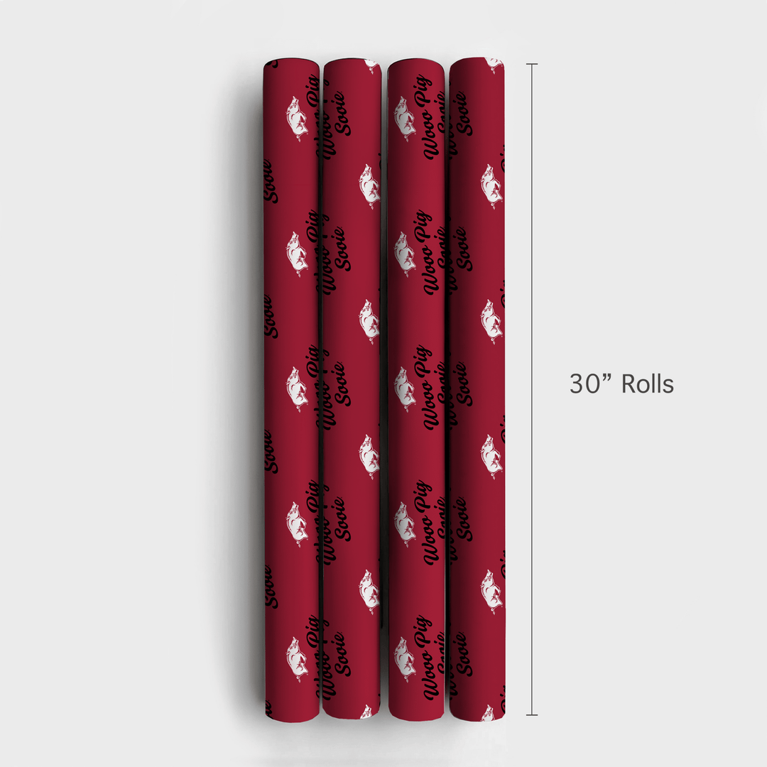 Wooo Pig Sooie - Wrapping Paper - Aspen & Arlo