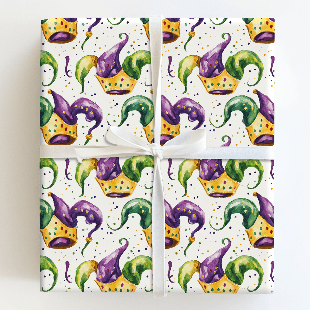 Jester Jubilee - Wrapping Paper - Aspen & Arlo