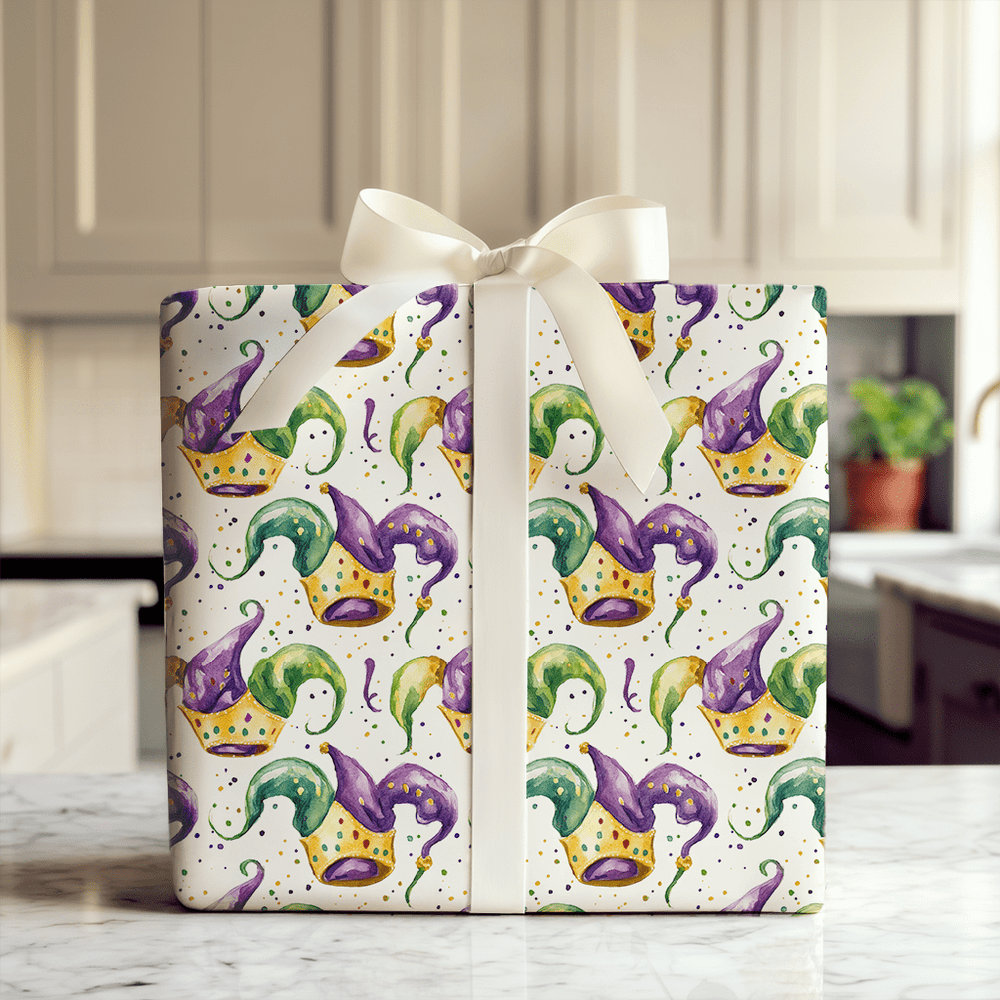 Jester Jubilee - Wrapping Paper - Aspen & Arlo