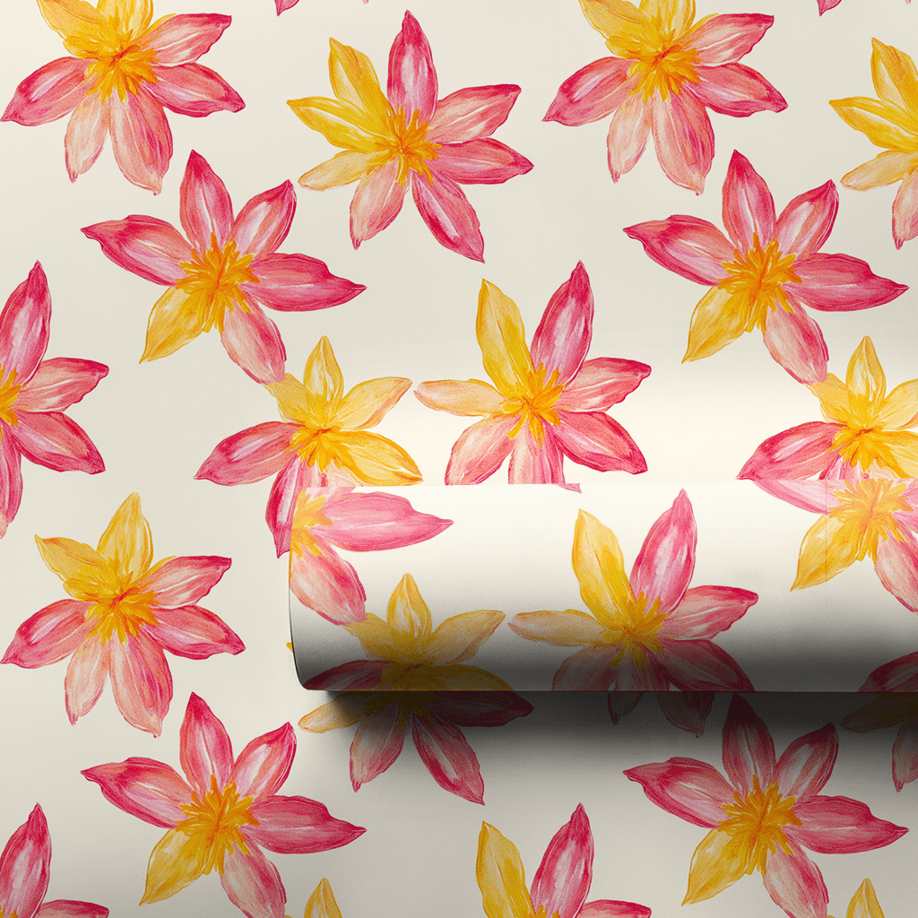 Electric Bloom - Wrapping Paper - Aspen & Arlo