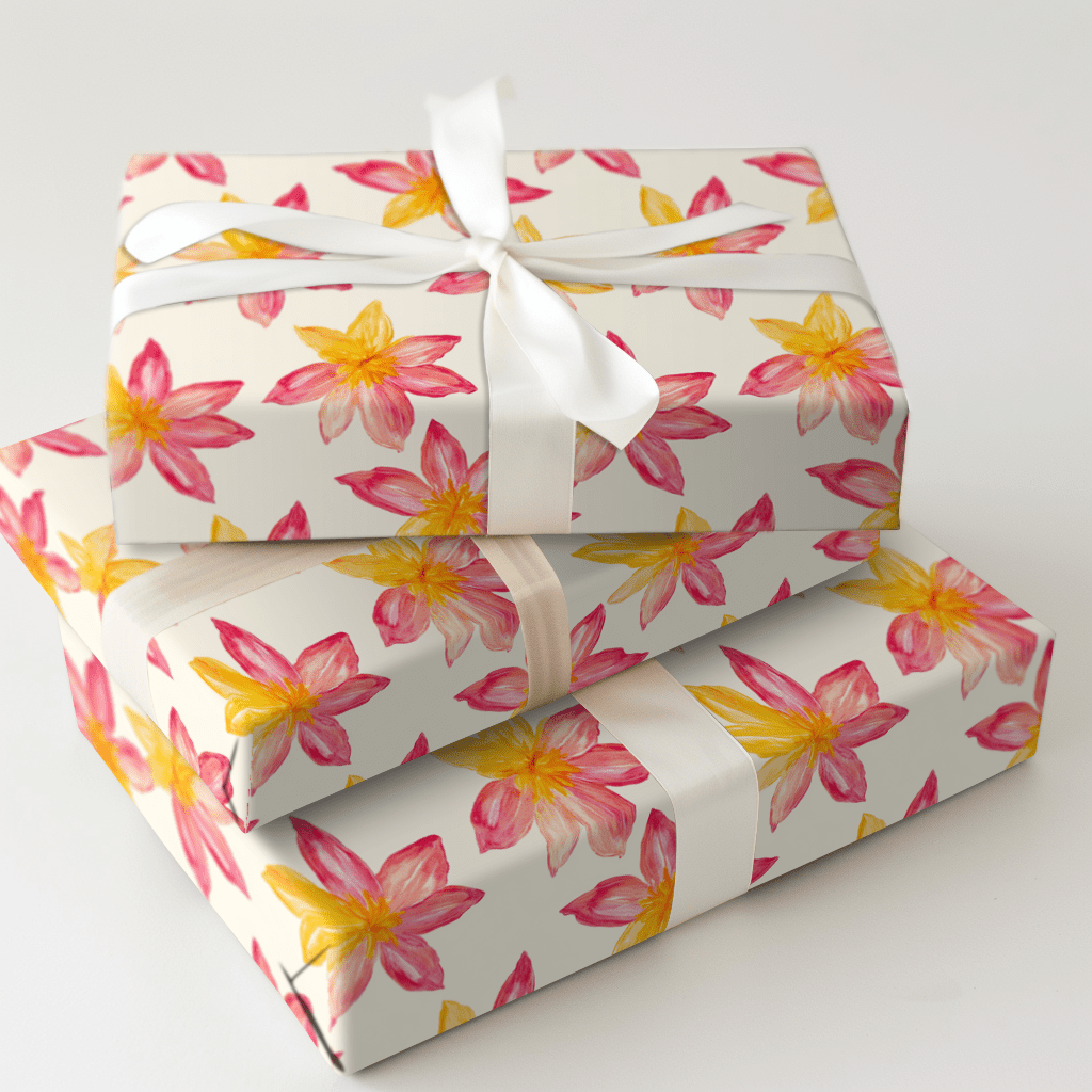 Electric Bloom - Wrapping Paper - Aspen & Arlo
