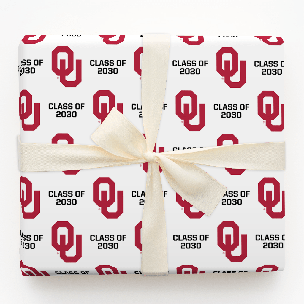 OU Class of 2030 - Wrapping Paper - Aspen & Arlo