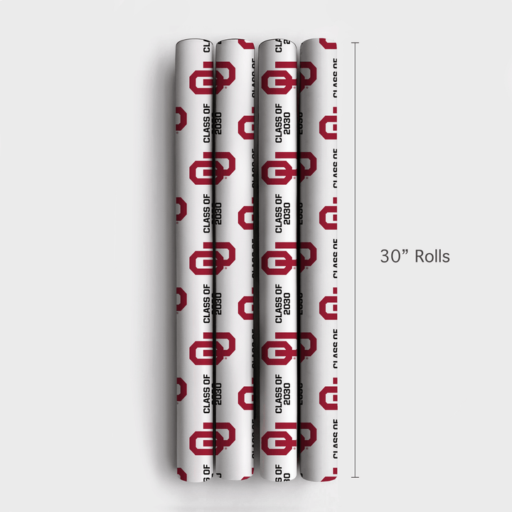 OU Class of 2030 - Wrapping Paper - Aspen & Arlo