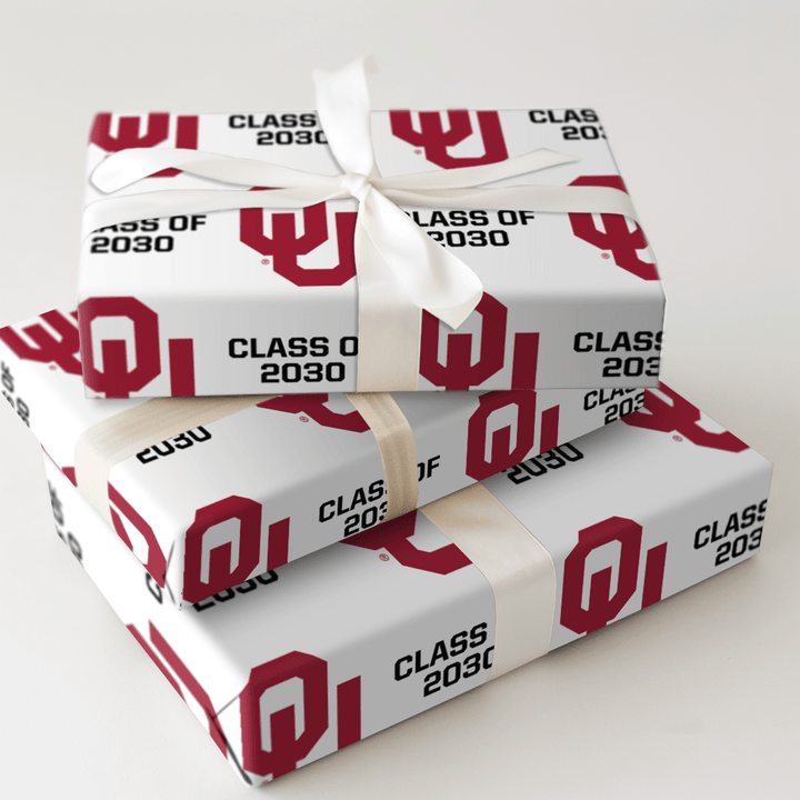OU Class of 2030 - Wrapping Paper - Aspen & Arlo