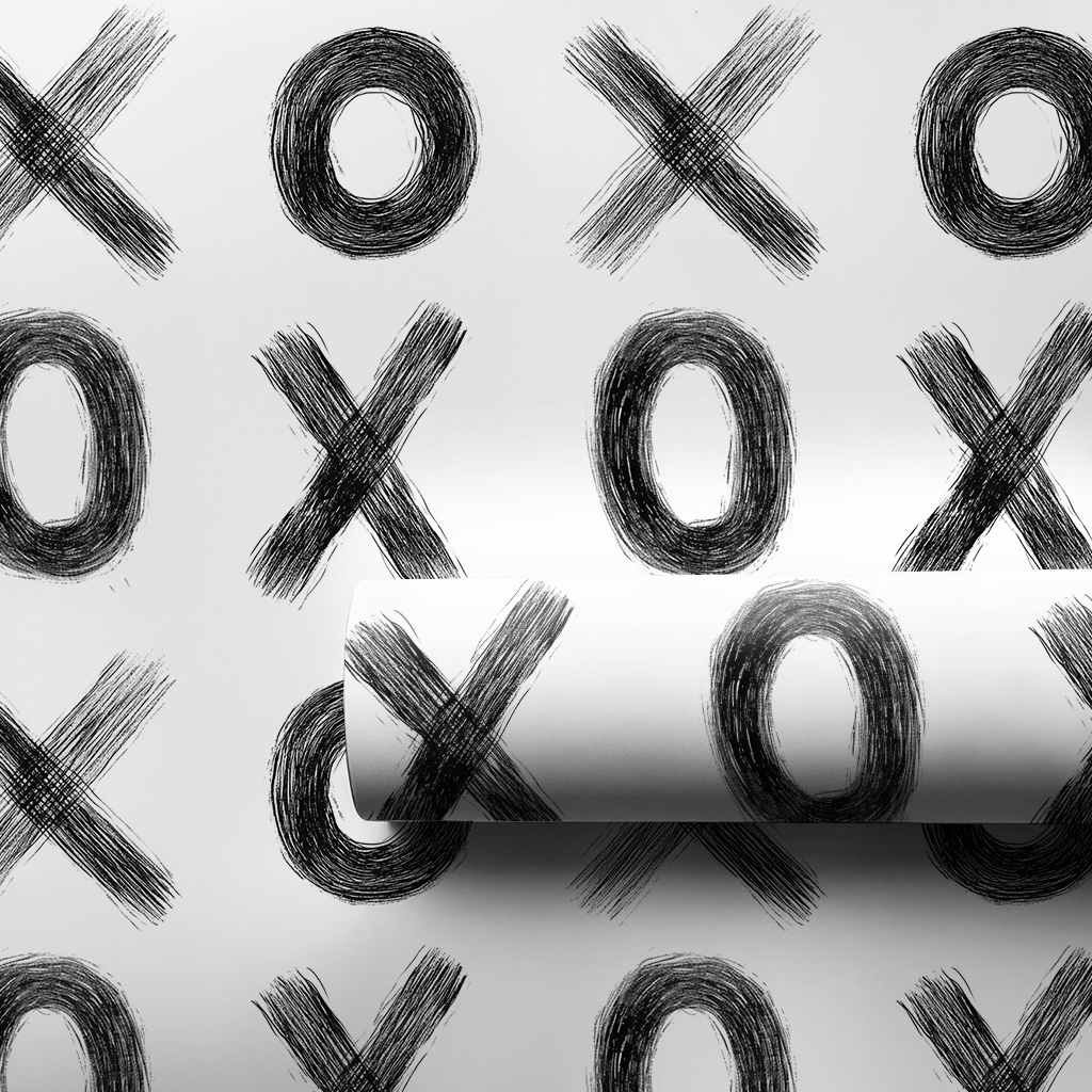 XO Viola - Wrapping Paper - Aspen & Arlo