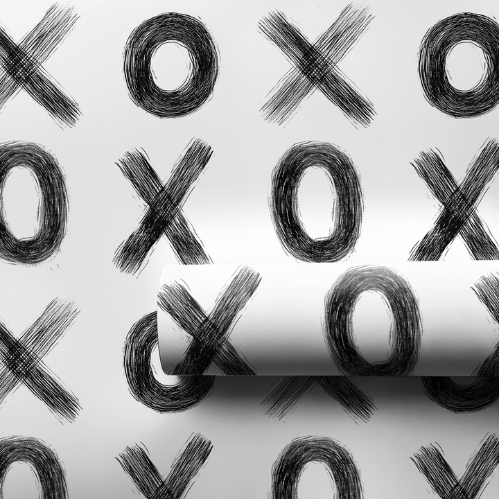 XO Viola - Wrapping Paper - Aspen & Arlo