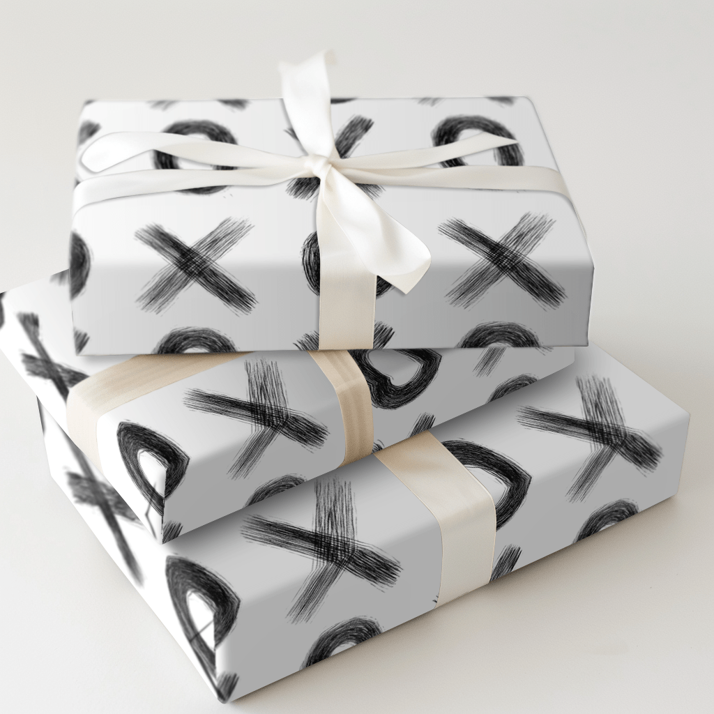 XO Viola - Wrapping Paper - Aspen & Arlo