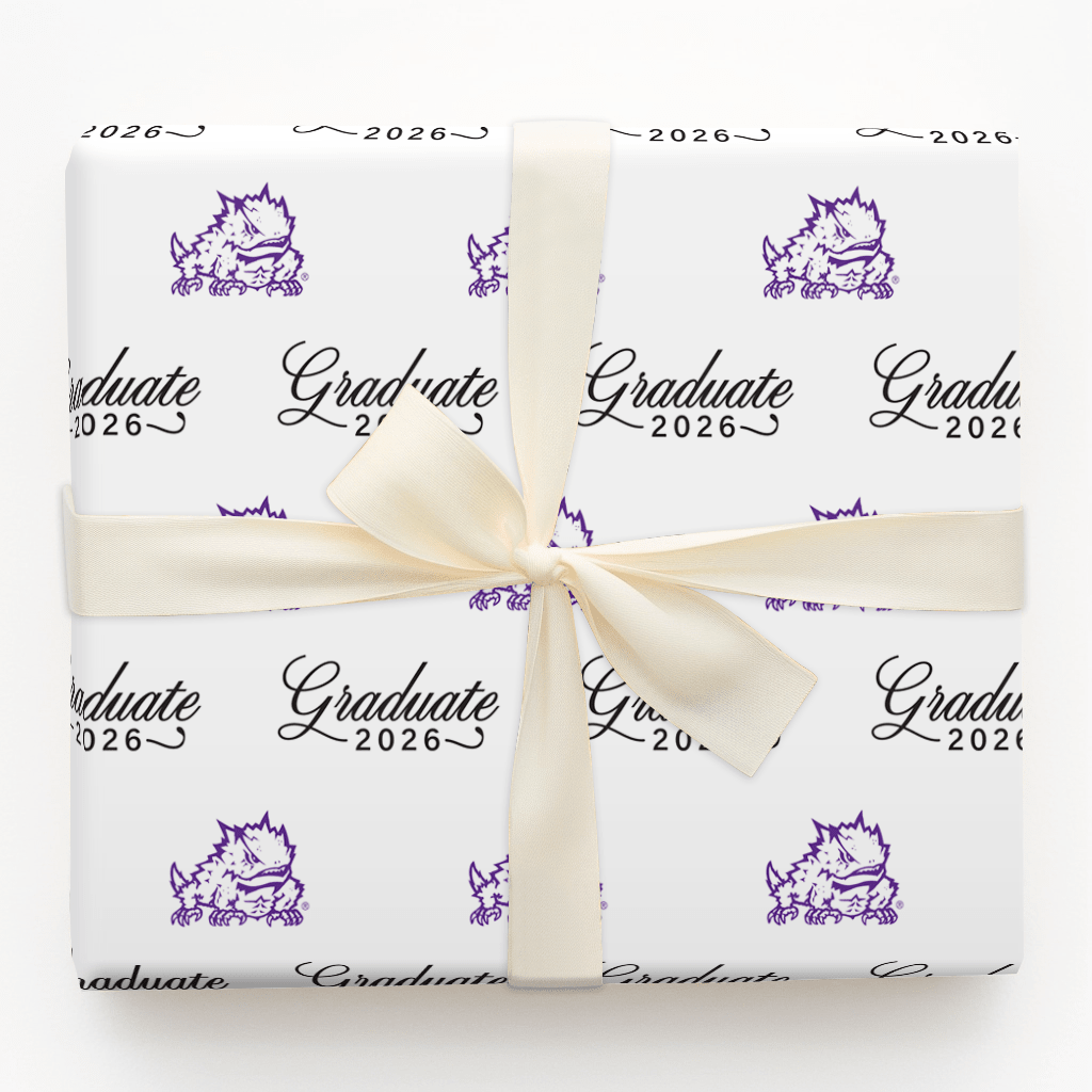 TCU Graduate - Wrapping Paper - Aspen & Arlo