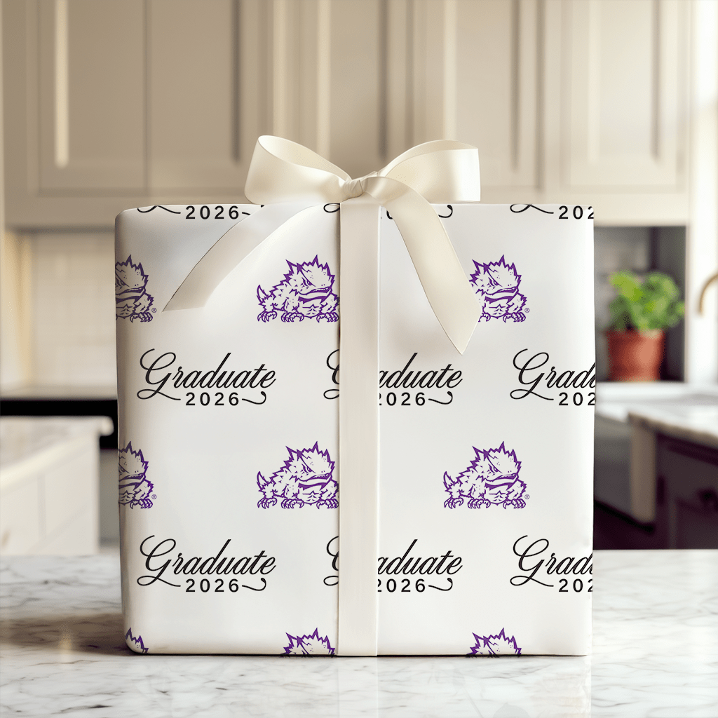 TCU Graduate - Wrapping Paper - Aspen & Arlo
