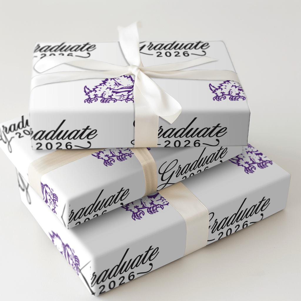 TCU Graduate - Wrapping Paper - Aspen & Arlo