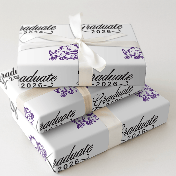 TCU Graduate - Wrapping Paper - Aspen & Arlo