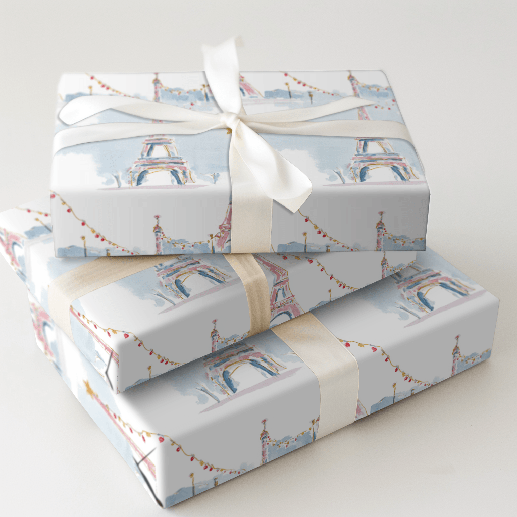 Paris Lights - Wrapping Paper - Aspen & Arlo