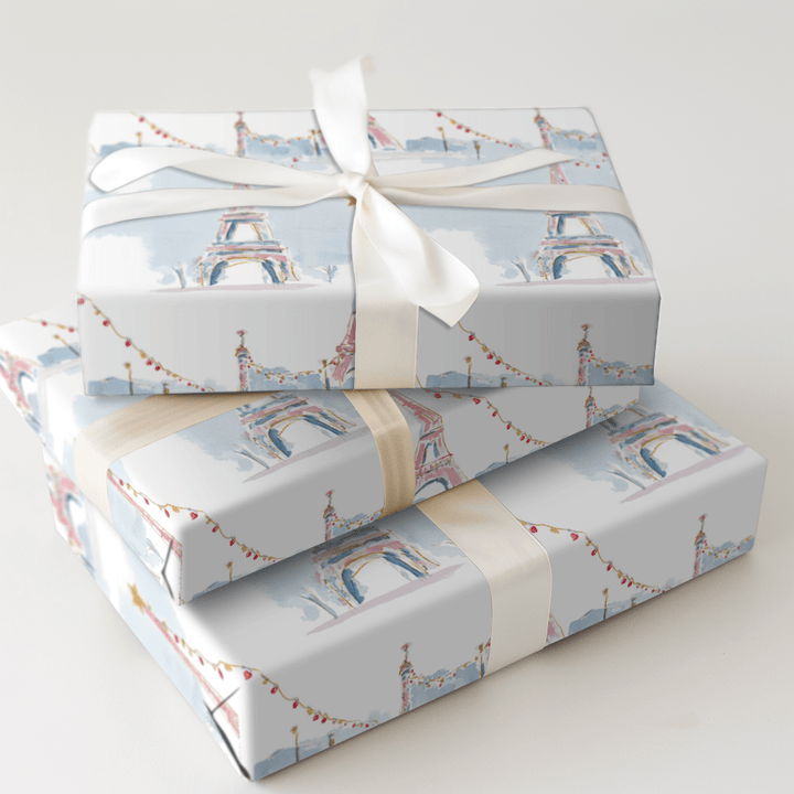 Paris Lights - Wrapping Paper - Aspen & Arlo