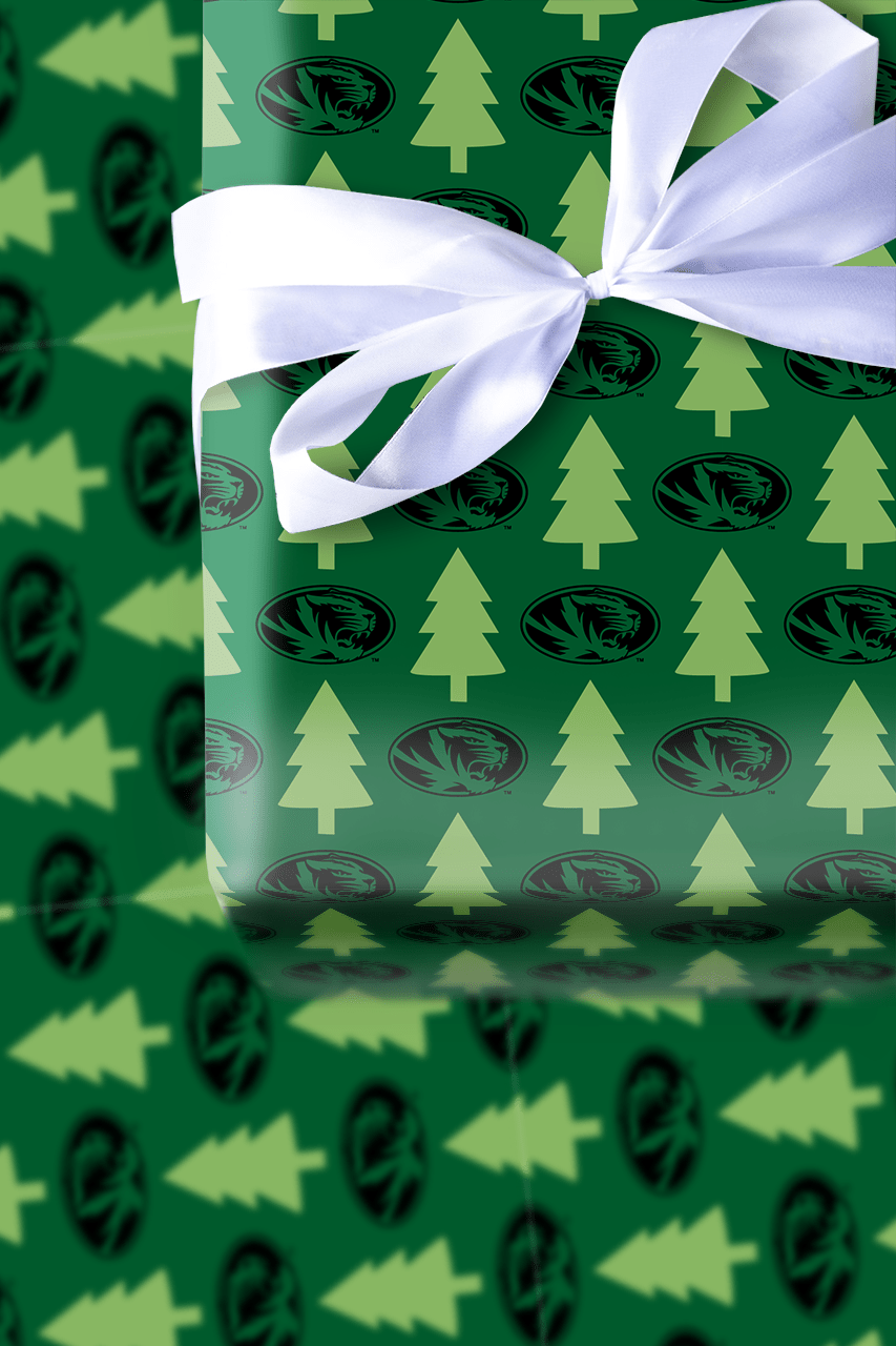 Tiger Holiday Pines - Wrapping Paper - Aspen & Arlo