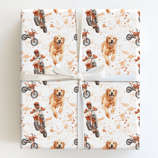 Jumpin Paws - Wrapping Paper - Aspen &amp; Arlo