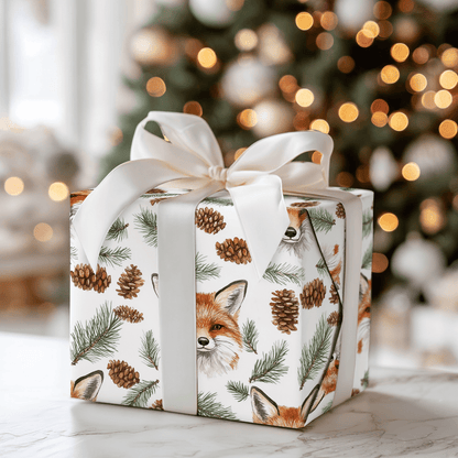 Fox Tracks - Wrapping Paper - Aspen & Arlo