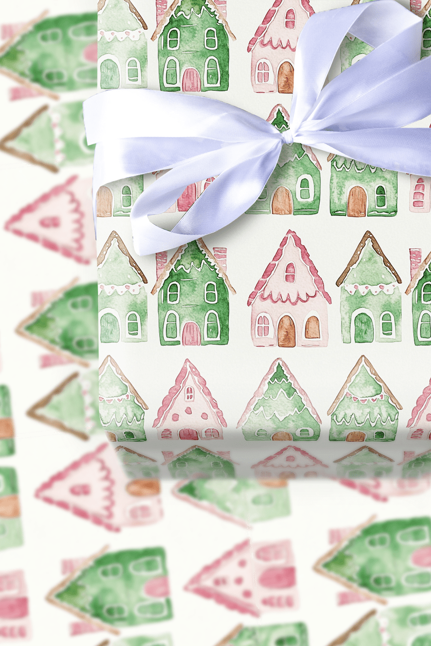 Cotton Candy Christmas - Wrapping Paper - Aspen & Arlo