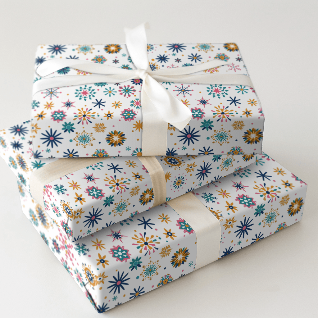Snowy Dream - Wrapping Paper - Aspen & Arlo