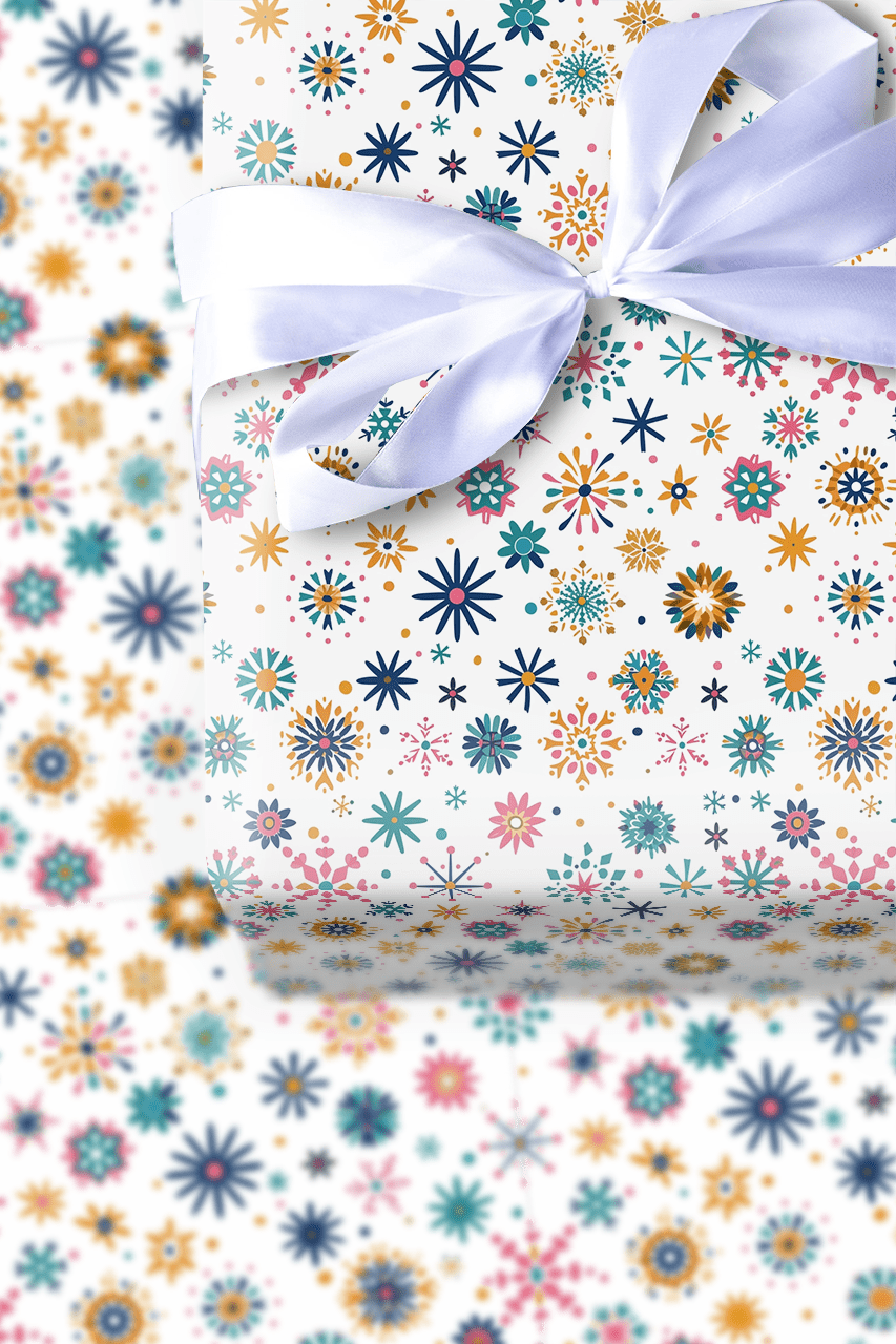 Snowy Dream - Wrapping Paper - Aspen & Arlo