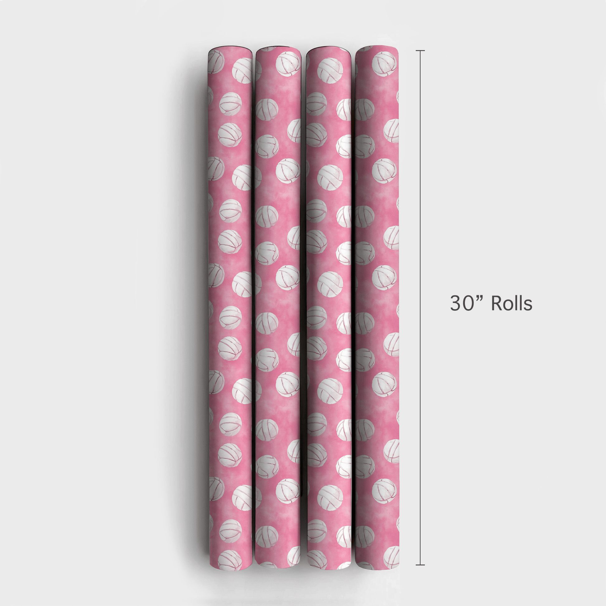 Pink Volley - Wrapping Paper - Aspen & Arlo