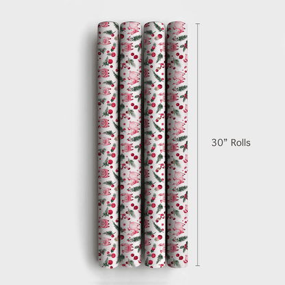 Piggy Polar - Wrapping Paper - Aspen & Arlo