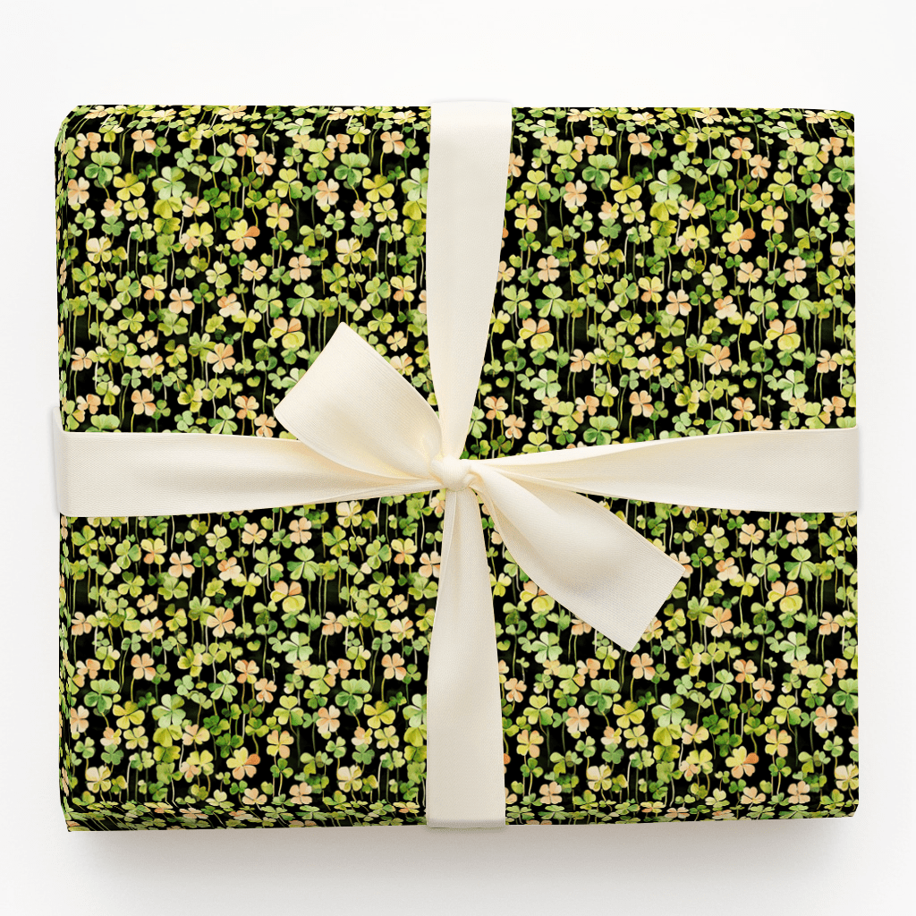 Struck Gold and Green - Wrapping Paper - Aspen & Arlo