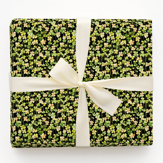 Struck Gold and Green - Wrapping Paper - Aspen & Arlo