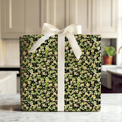 Struck Gold and Green - Wrapping Paper - Aspen & Arlo