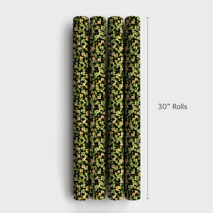 Struck Gold and Green - Wrapping Paper - Aspen & Arlo