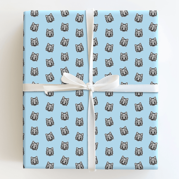 Little Horned Frog - Wrapping Paper - Aspen & Arlo
