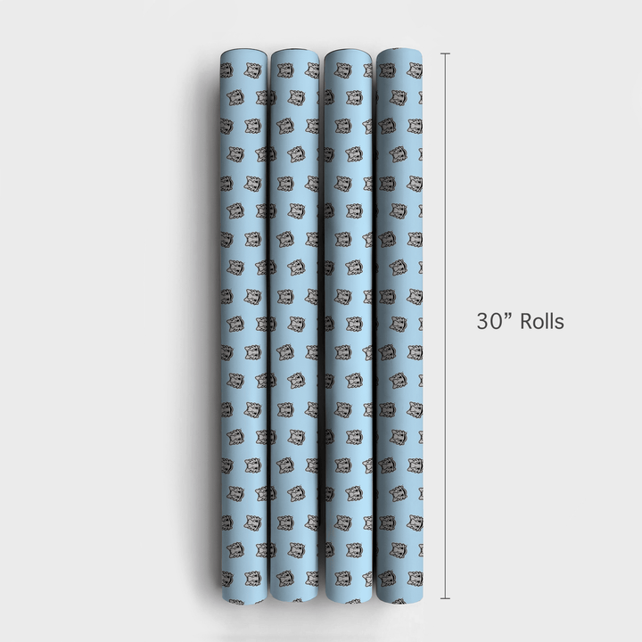 Little Horned Frog - Wrapping Paper - Aspen & Arlo